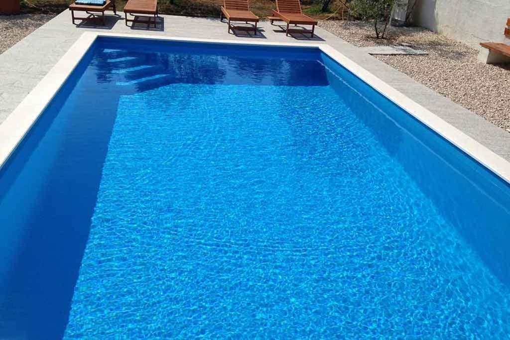 Apartman Mia With Pool1 Split Exterior photo