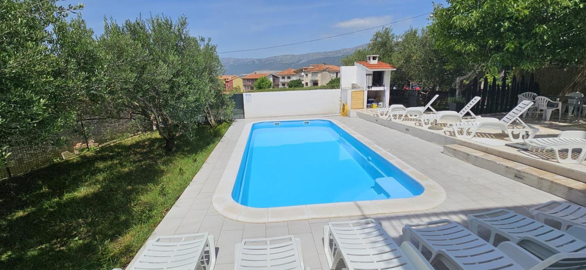 Apartman Mia With Pool1 Split Exterior photo