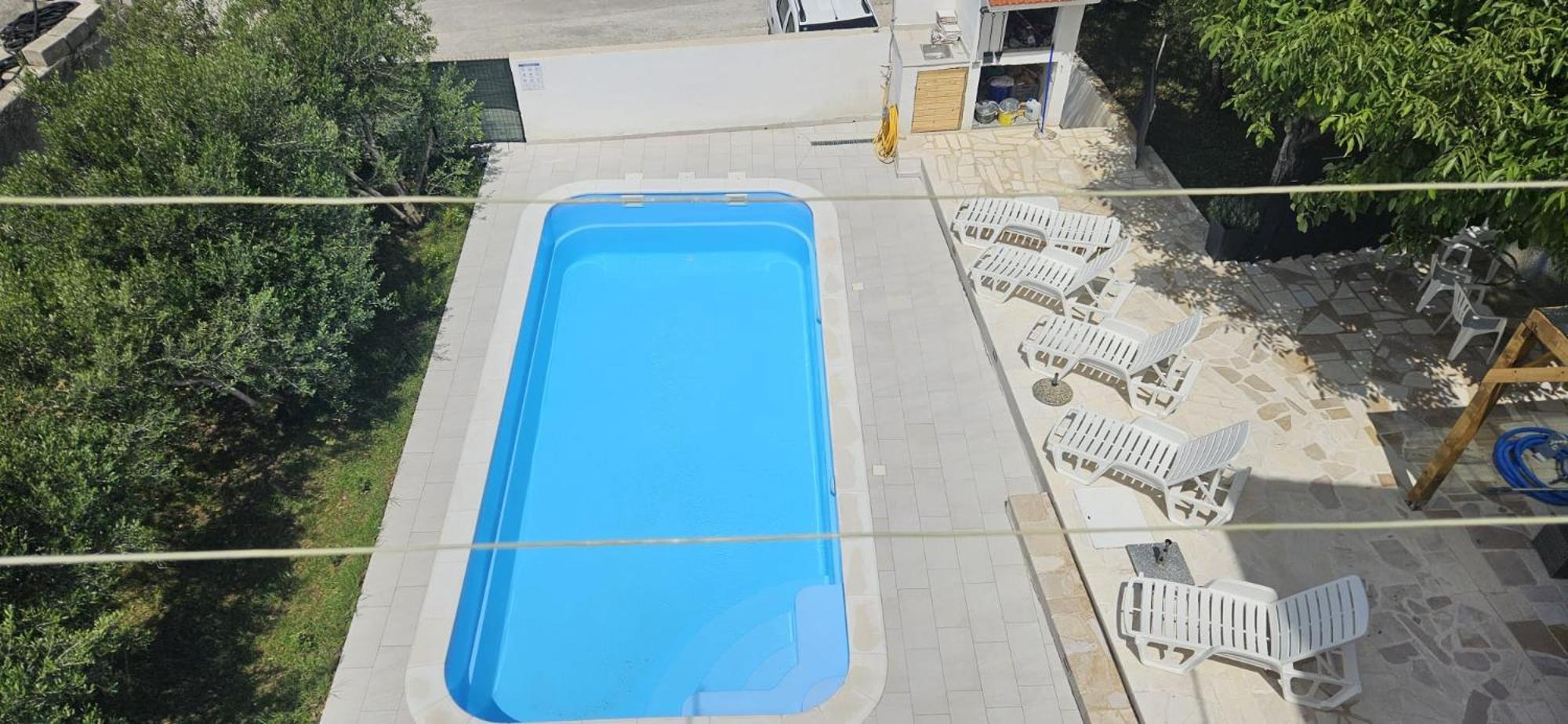 Apartman Mia With Pool1 Split Exterior photo