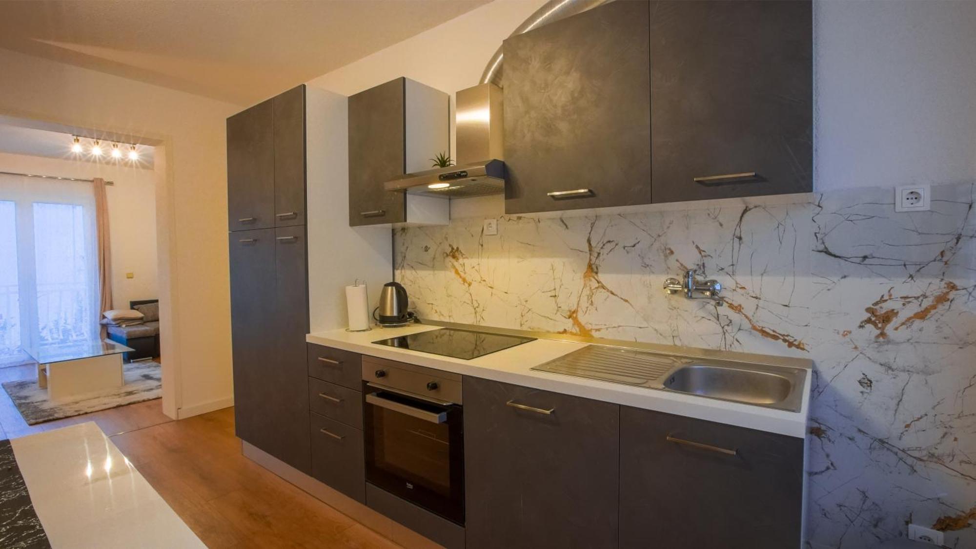 Apartman Mia With Pool1 Split Exterior photo